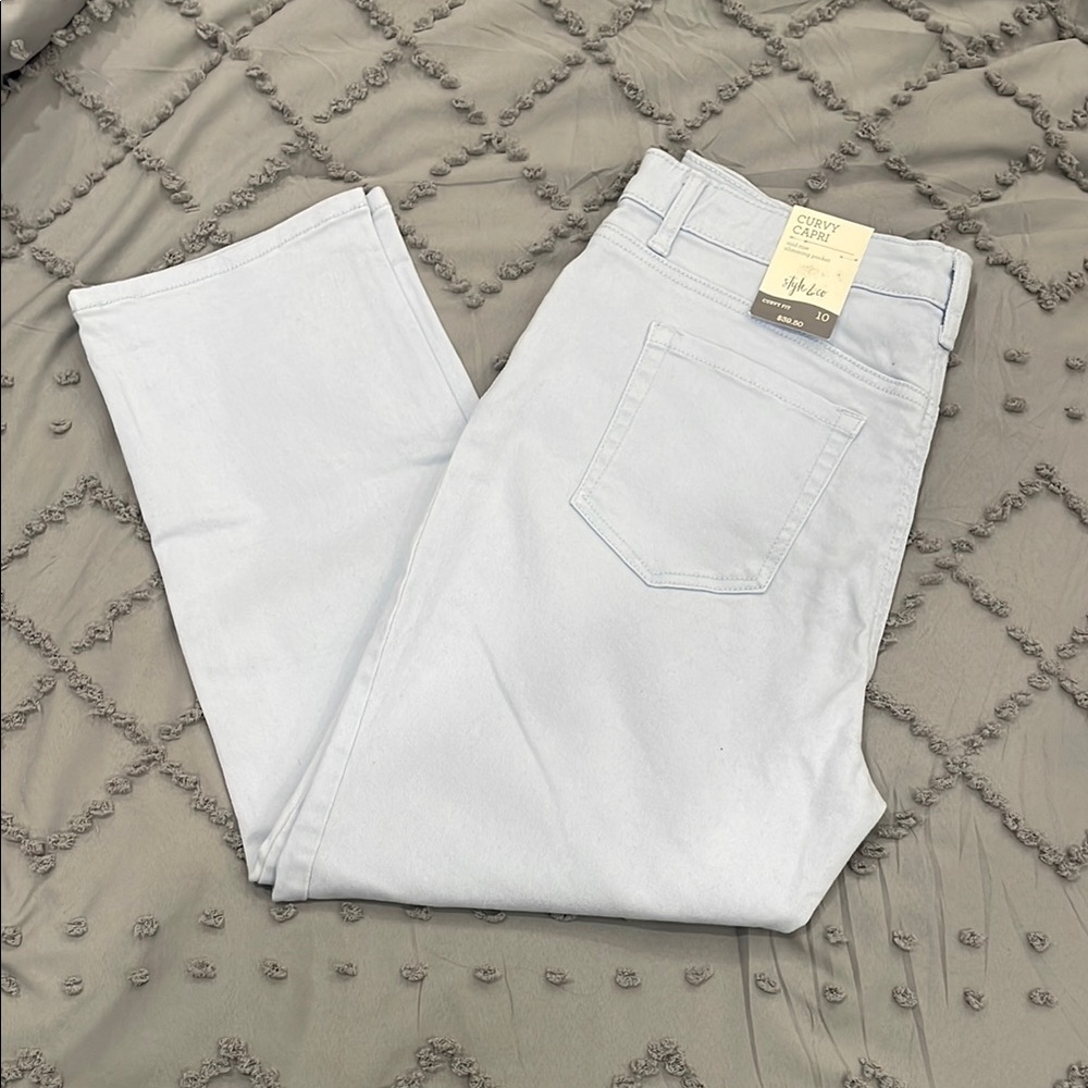Style & Co. Light Blue Ankle Jeans